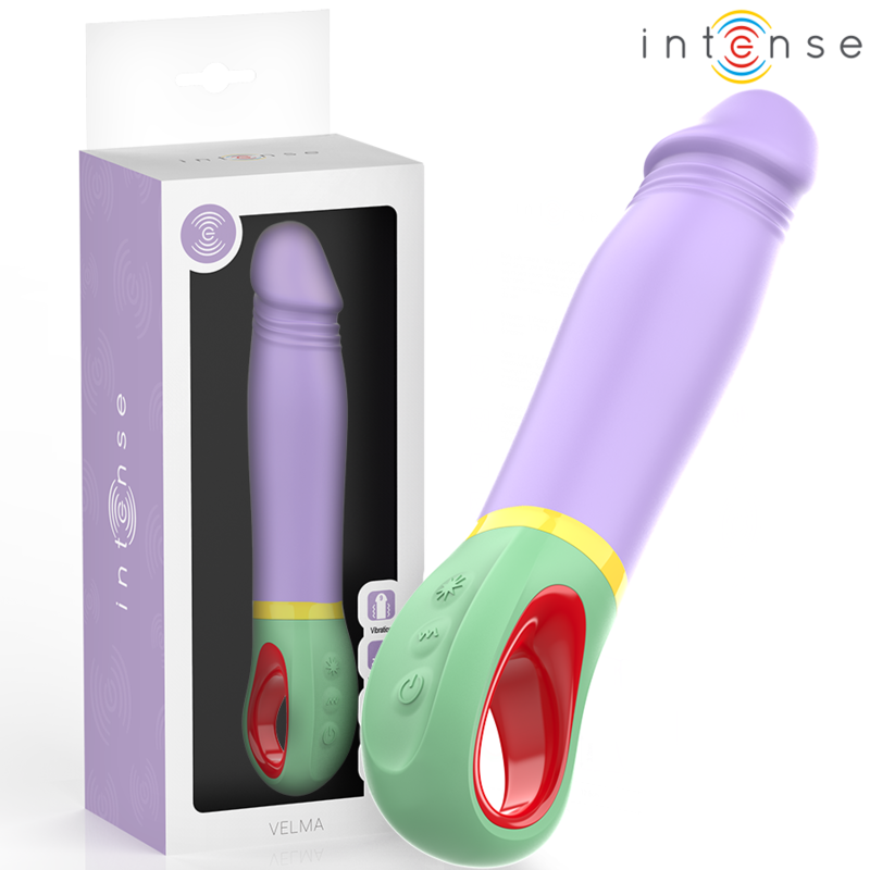 Velma Klasiskais Vibrators Violetā Krāsā