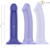Victoria Vibrador Con Ventosa 10 Vibraciones Azul Oscuro Control Remoto