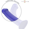 Victoria Vibrador Con Ventosa 10 Vibraciones Azul Oscuro Control Remoto