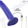 Victoria Vibrator met Zuignap 10 Vibraties Donkerblauw Afstandsbediening