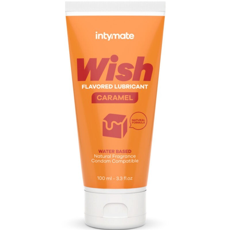 Wish Karamel Smøremiddel med Smag 100 ml