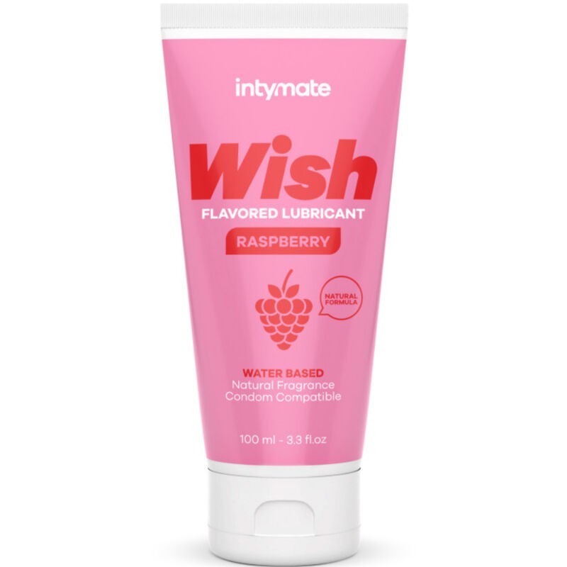 Wish Framboesa Lubrificante Aromatizado 100 Ml
