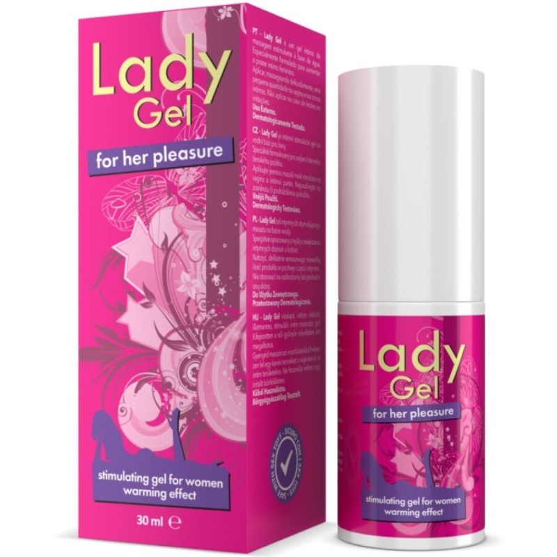 Lady Gel For Her Pleasure Gel Stimulirajući Gel Učinak Topline Ona 30 Ml