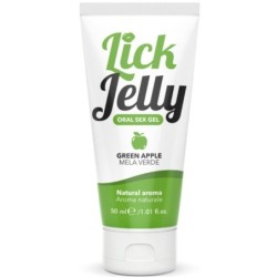 Lick Jelly Glidmedel Grönt Äpple 50 ml