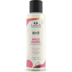 Bio Massageolja Vilda Rosor 100 ml