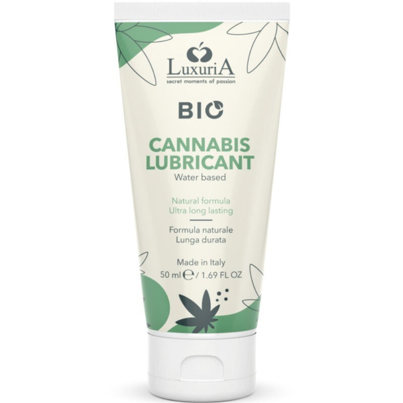 Intimateline - Luxuria Bio Lubrikant Cannabis na Vodní Bázi 50 Ml