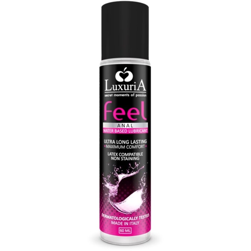 Intimateline - Luxuria Feel Vízbázisú Anális Síkosító 60 Ml