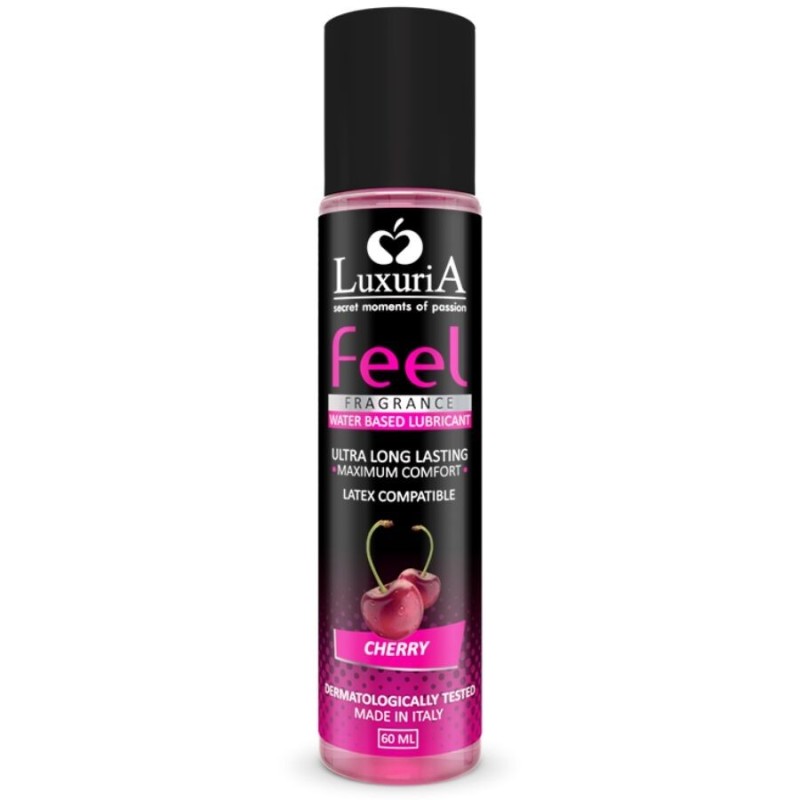 Intimateline - Luxuria Feel Vízbázisú Csúszósító Cseresznye 60 Ml
