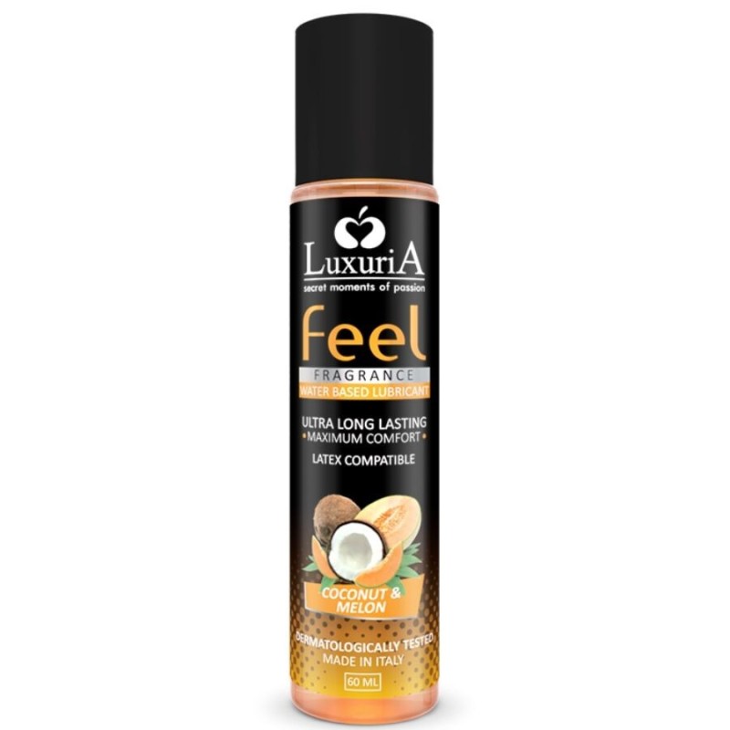 Intimateline - Luxuria Feel Ūdens bāzes lubrikants ar kokosriekstu un meloņu aromātu 60 ml