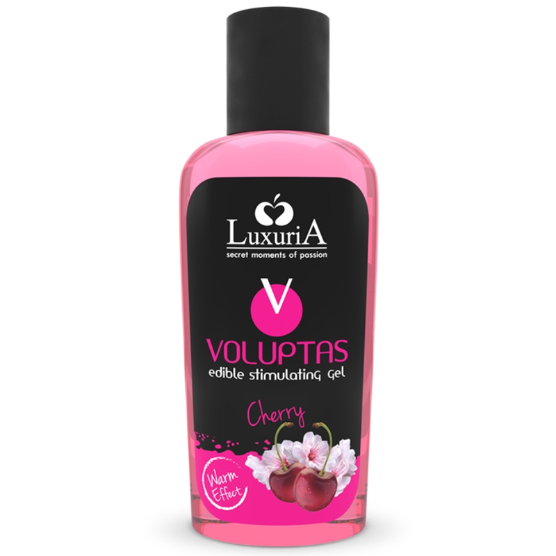 Voluptas Syötävä Hierontageeli Lämmittävällä Vaikutuksella - Kirsikka 100 ml