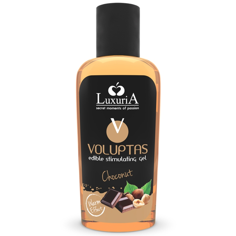 Voluptas Eetbare Massage Gel met Warmte Effect - Choconut 100 ml