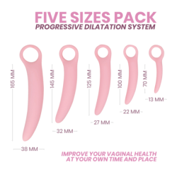 Set 5 Piese Dilatator Silicon