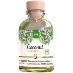 Gel de Massagem Vegano com Sabor a Coco e Efeito Calor