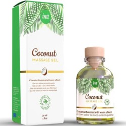 Gel de Massagem Vegano com Sabor a Coco e Efeito Calor