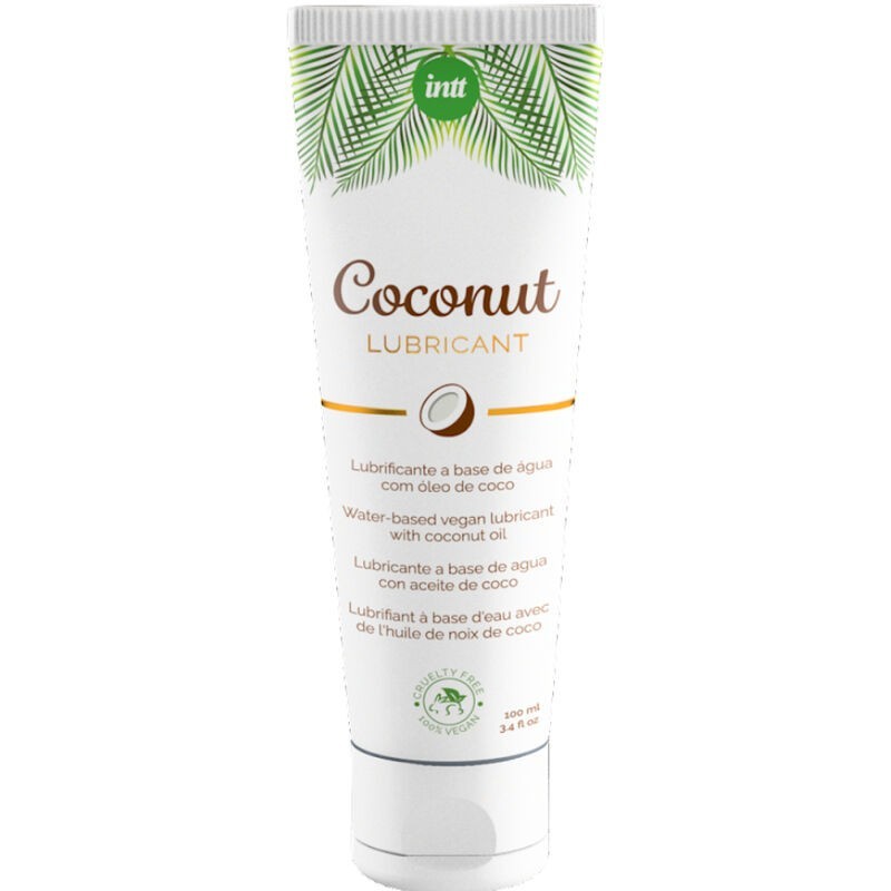 Lubrificante Vegano à Base de Água com Sabor Intenso a Coco