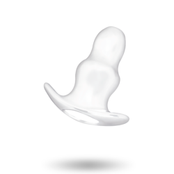 Väike anaaldilaator 7 cm - läbipaistev