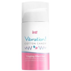 Potente Estimulante Íntimo Gel Vibrador Liquido Algodón De Azúcar 15 Ml
