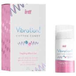Kraftfullt Intimt Stimulerande Vibrerande Gel Flytande Sockervadd 15 ml