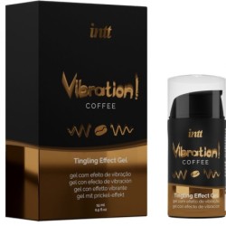 Puissant Stimulant Intime Gel Vibrant Liquide Café 15Ml