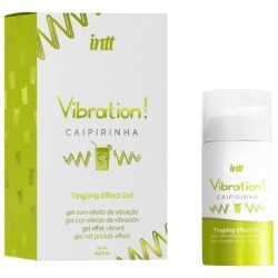 Krachtige Intieme Stimulerende Vibrerende Gel Vloeistof Caipirinha 15 ml