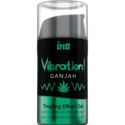 Potente Estimulante Íntimo Gel Vibrador Liquido Cannabis 15Ml