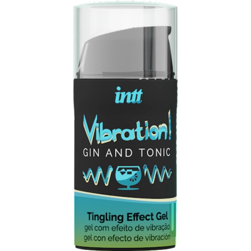Potężny Stymulujący Żel Wibracyjny do Miejsc Intymnych Liquido Gin & Tonic 15Ml