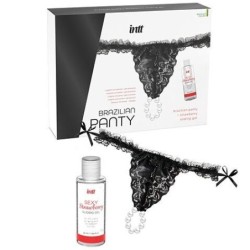 Czarne Brazyliany Z Perłami I Żelem Nawilżającym 50 Ml