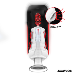 Blaze Automatický Masturbátor Ústa 5 Režimů Sání a Vibrace
