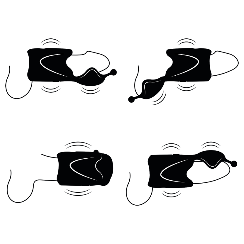 Masturbator Stroker Wibrator 2 Silniki