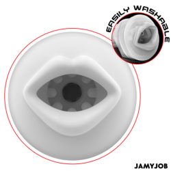 Megabite Automatic Mouth Stroker 5 Modes Suction & Vibration