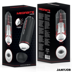Megabite Automatic Mouth Stroker 5 Modes Suction & Vibration