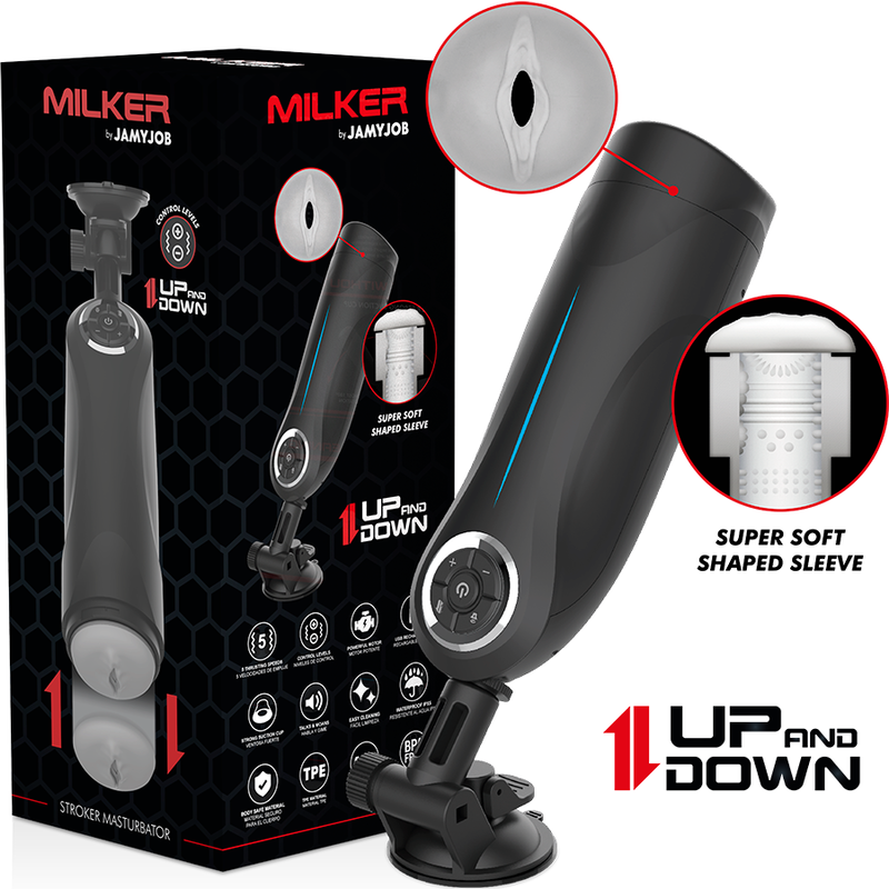 Milker Stroker Com Função Up And Down