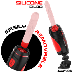 Pyston Base Automatický Masturbátor s Dildom na Diaľkové Ovládanie
