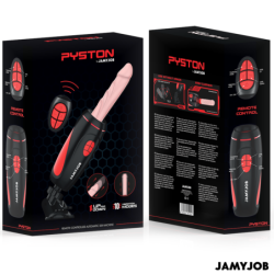 Pyston Base Automatisk Onanerare Med Dildo Fjärrkontroll