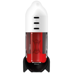 Rocket Masturbator Soft Compression og Vibration Teknologi