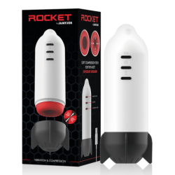 Rocket Masturbators ar Soft Compression un Vibrāciju Tehnoloģiju
