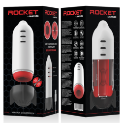 Rocket Masturbátor s technologií Soft Compression a vibracemi