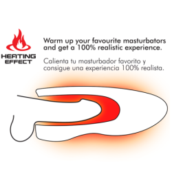 Spin-X Rotating Masturbator With Heat Function