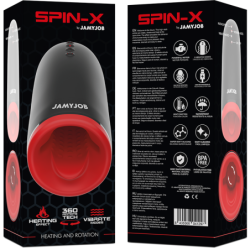 Spin-X Мастурбатор с Ротация и Функция Загряване