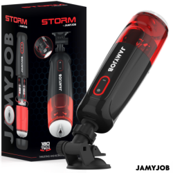 Storm Automātiskais Vaginālais Masturbators ar 10 Režīmiem, Rotāciju un Grūdienu
