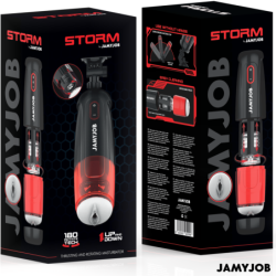 Storm Masturbator Automatisk Vagina 10 Modes Rotation Og Stød