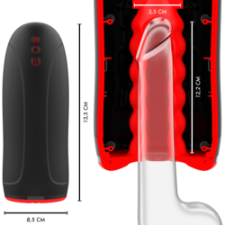 Swing-R Masturbator met Warmte, Oscillatie en Vibratie
