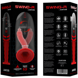 Swing-R Värmemasturbator med Svängning och Vibration