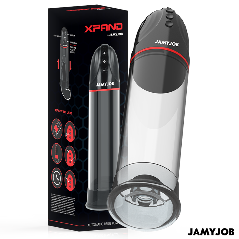 Xpand Automatisk Pumpe 3 Suge Niveauer Grå