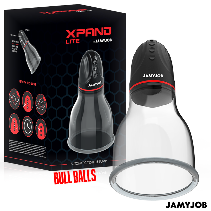 Xpand Lite Αυτόματη Αντλία Όρχεων 3 Επίπεδα Αναρρόφησης Γκρι