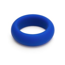 Blauer Silikonring - Minimale Strangulation