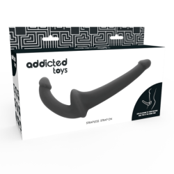 Dildo Com Arnês Sem Fixação Preto