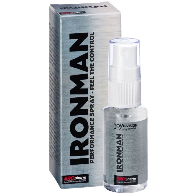 Joydivion Eropharm - Ironman Performance Aizkavējošs Sprejs Vīriešiem 30Ml