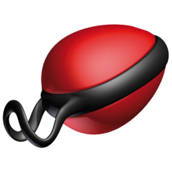 Joydivion Joyballs - Pojedyncza Czerwona Kulka