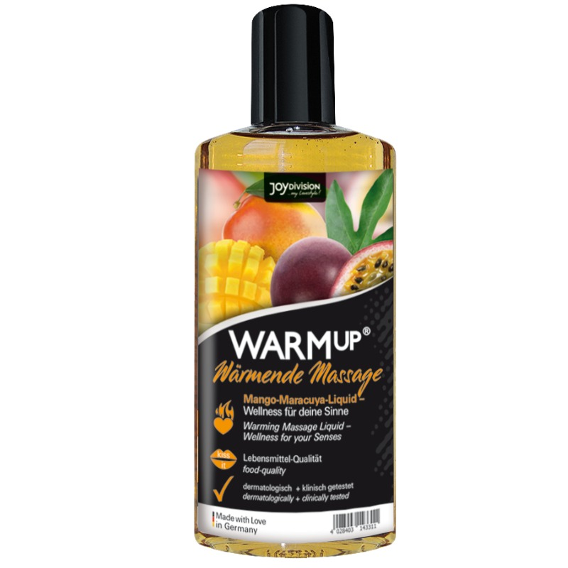 Warmup Mango+Passion Fruit Massage Oil 150ml